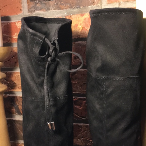 NWOB Marc Fisher Over the Knee Faux Suede Boots - Picture 5 of 8